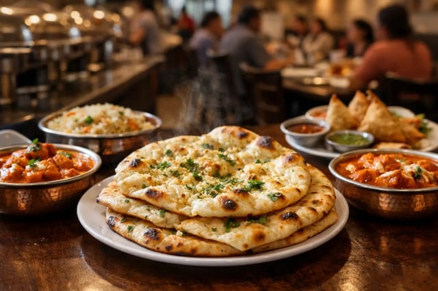 Best Garlic Naan Las Vegas: Delhi Indian Cuisine