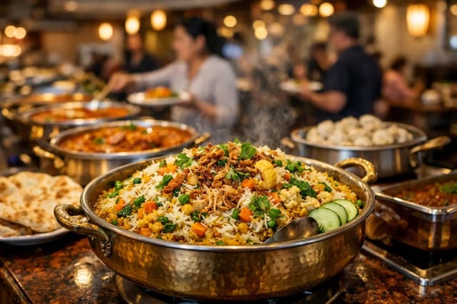 Where to Find Vegetable Biryani Las Vegas