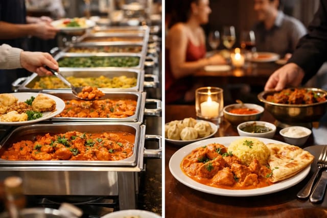 Indian Buffet Versus Full Service Dining
