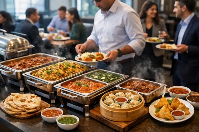 Corporate Lunch Catering Example That Works