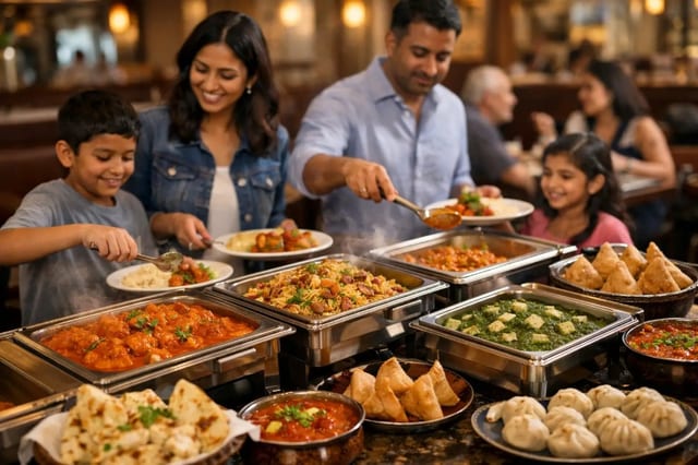 Why a Family Friendly Indian Buffet Works