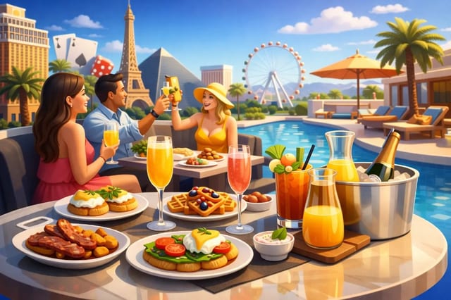 Weekend Brunch With Bottomless Drinks Las Vegas