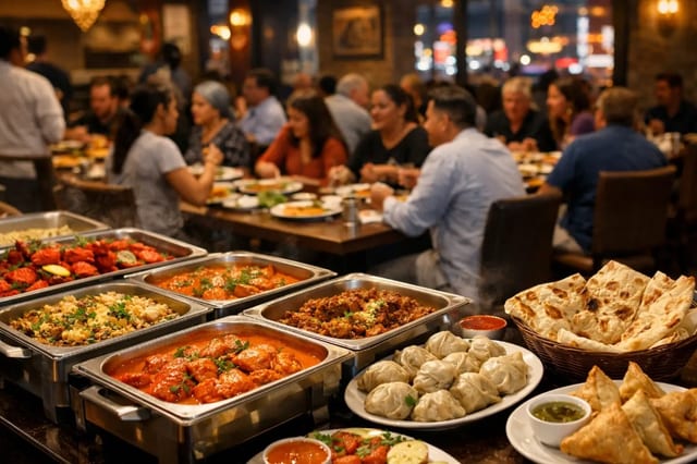 Indian Restaurant for Large Groups in Vegas